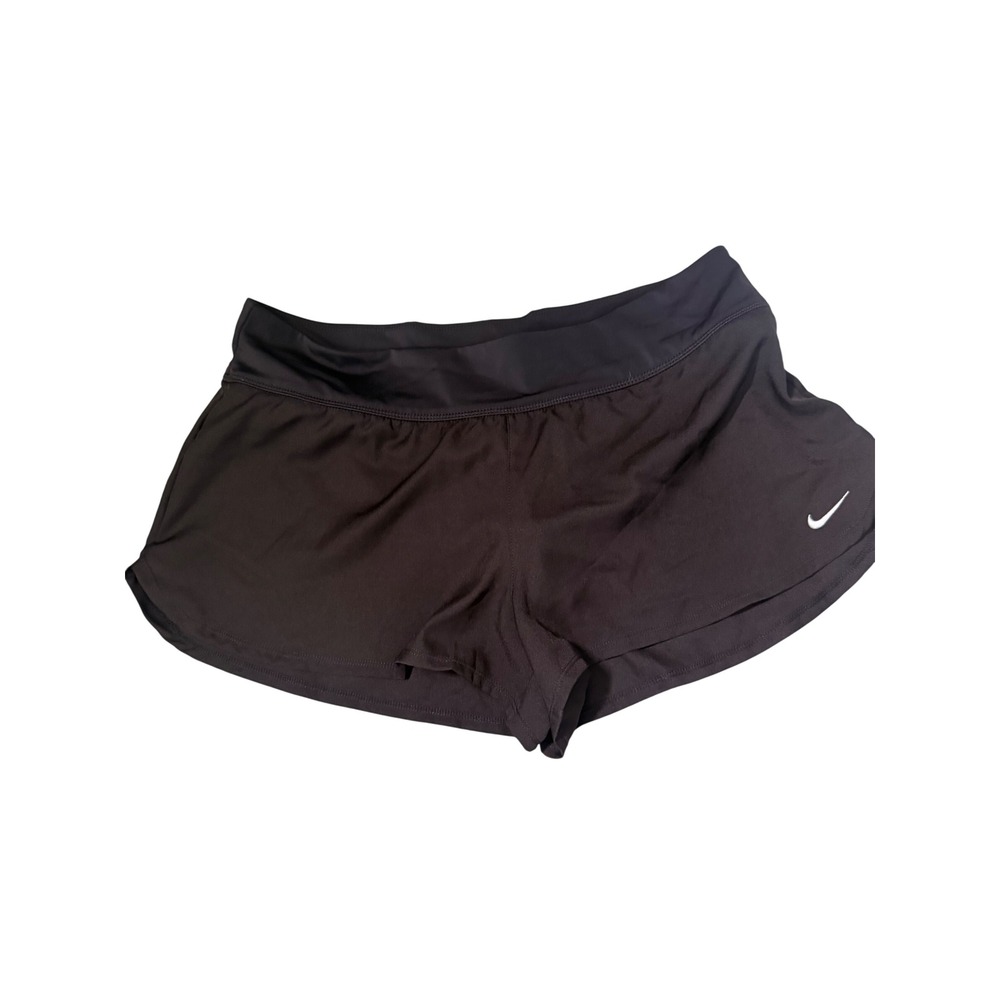 Nike Womens Black Swim Shorts Board Shorts NESS9389 size Large NWT
